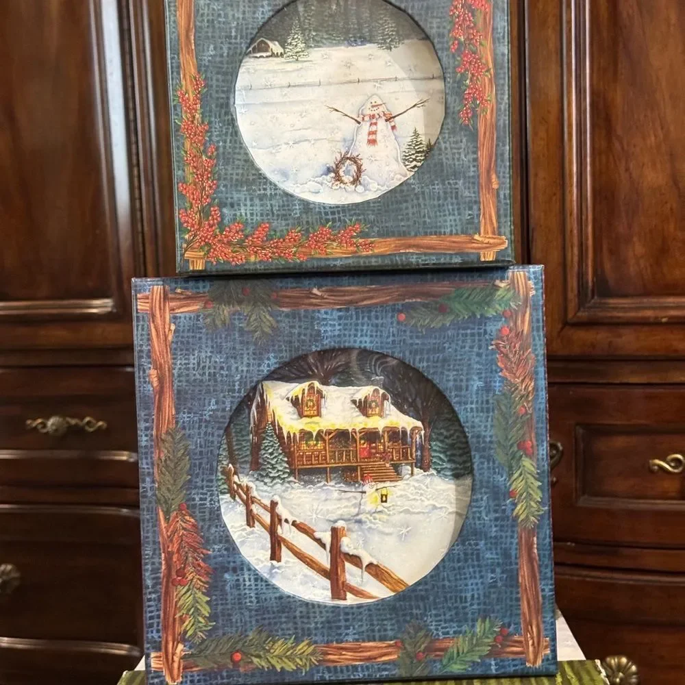 Decorative Holiday Storage Boxes